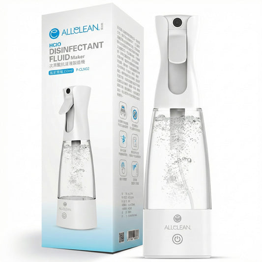 [350ml居家噴瓶]歐克靈次氯酸抗菌清潔液製造機
