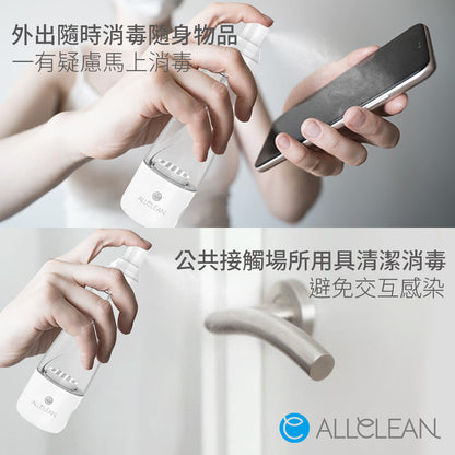 [50ml隨身噴瓶]歐克靈次氯酸抗菌清潔液製造機